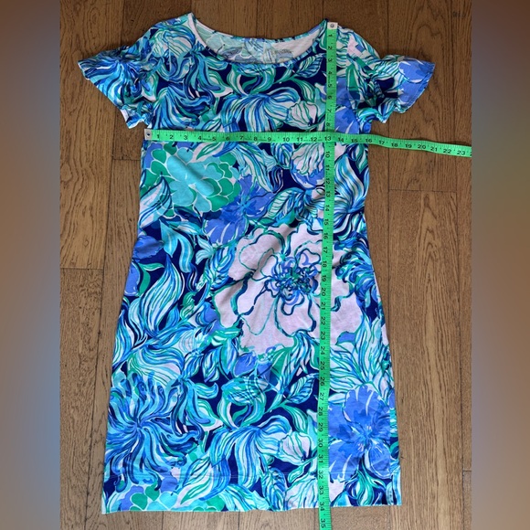Lilly Pulitzer Marah Dress SZ S Multi Party Thyme - Picture 13 of 13